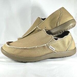 Crocs Santa Cruz Loafers Shoes Men's Size 13 Casual Comfort Slip On Classic NWT